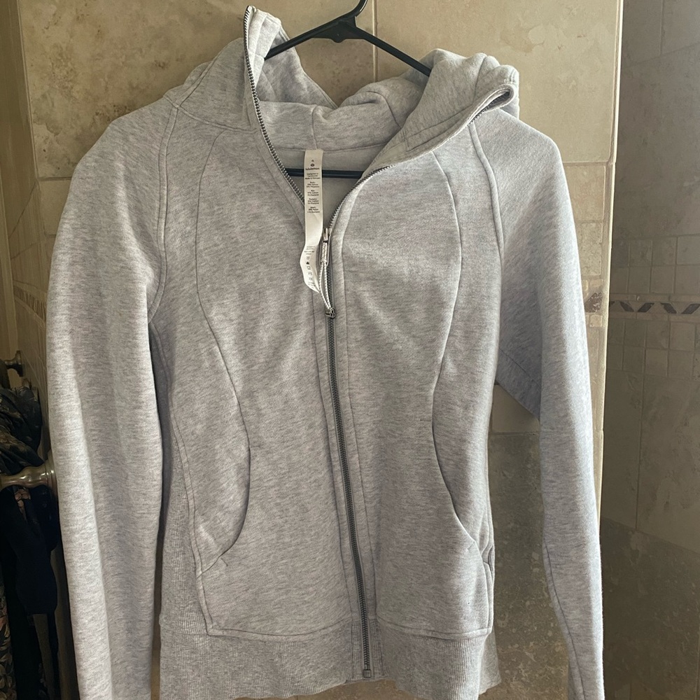 Lululemon Zipper Scuba Hoodie Sz 6